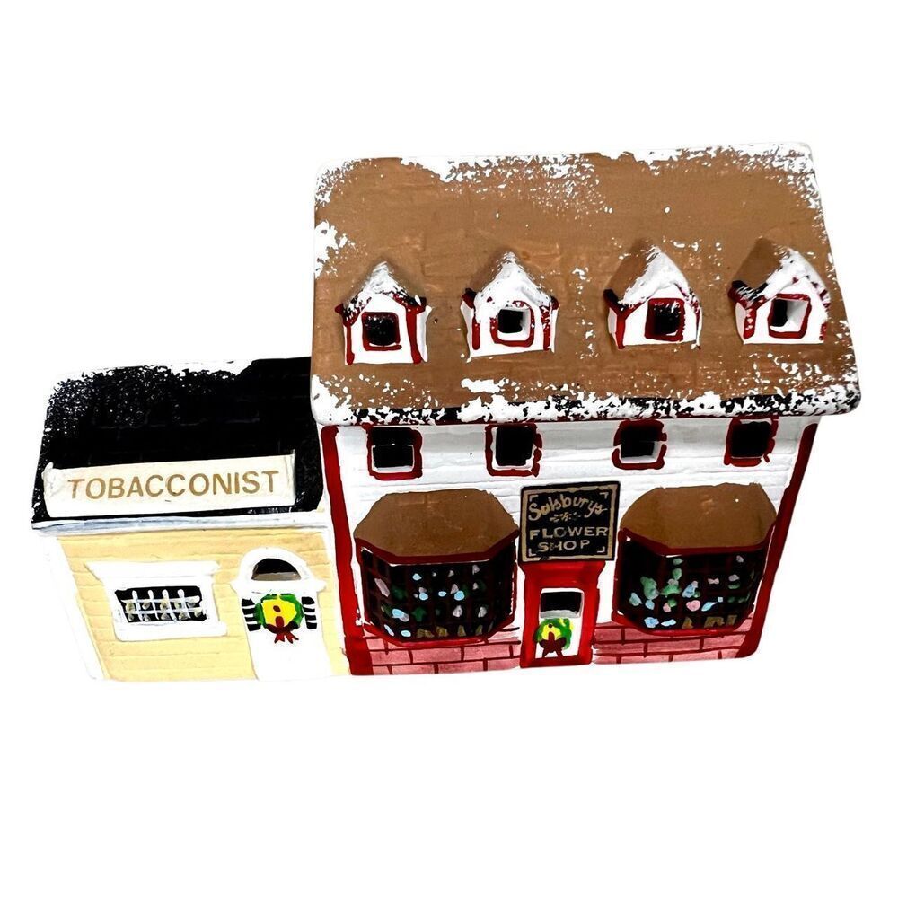 Vintage Silvestri Antique Store House Decoration Christmas Village